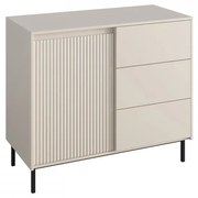 Comodă Somkera 1D3SZ (Cașmir + Negru) . 1103677