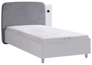 Pat 100x200 cm cu lada de depozitare pentru camera copiilor ,   colectia LIKYA
