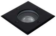 Corp de iluminat de exterior pentru căi de acces BILTIN 1xGU10/35W/230V IP67 negru Lucide 11800/01/30