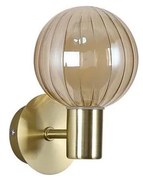 Searchlight LUMINSPHERE 30506GO - Aplică de perete 1xG9/7W/230V, alamă