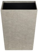 Coș de gunoi bej Sofia Canvas Paper Laminate – Bigso