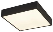 Plafoniera LED baie cu protectie IP44 Zeus 30x30cm, negru