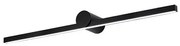 Aplica LED de perete pentru baie, IP54 design modern SHINE negru