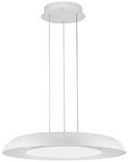 Lustra LED suspendata design modern EPOSI alba D-60cm