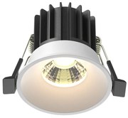 Spot LED incastrabil iluminat tehnic Round D-6cm alb