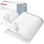 Saltea electrica Beurer TS 17, 100W, 3 trepte de temperatura, 150x80cm, Telecomanda, Respirabil, Alb