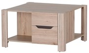 Masă de cafea Dessum 41 (stejar sanremo + maro). 1068136
