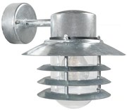 Nordlux - Lampă de perete pentru exterior VEJERS, 1xE27/60W/230V, IP54, argintie