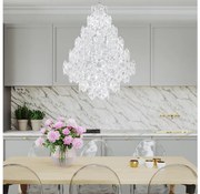 Lustră pe lanț ByRydens 4200940-6510 MONARQUE GRANDE 11xE14/5W/230V transparent