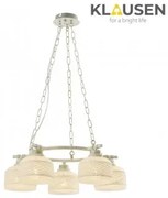 Suspensie clasica 5 becuri E27 GRASS KL6627 KLAUSEN