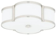 Plafoniera LUX design modern CHANDLER nichel lustruit