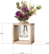 Stand din lemn pentru plante Cero - Lemn