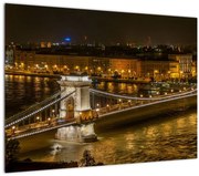 Tablou orașului nocturn (70x50 cm), în 40 de alte dimensiuni noi