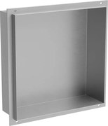Mexen X-Wall-NR raft încastrat fără flanșă 30 x 30 cm, inox - 1911303010