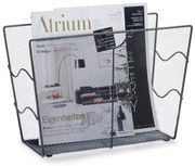 Suport metalic pentru ziare, coș pentru ziare, ZELLER, antracit