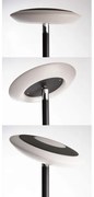Deko-Light 343028 LED lampă de podea BERMUDA, dimabilă, 18W, 230V, 3000K, negru