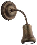 Aplica de perete clasica antique brass diam.10cm I Girasoli 208.20.OO
