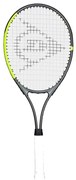 Racheta de tenis pentru copii si incepatori Dunlop™ SX Junior 27 PRO, Din aluminiu, Lungime 68.6 cm, 12 ani plus, Negru cu Verde