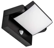 LED Aplica exterior cu senzor LED/17W/230V 4000K IP65 negru