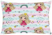Pernă Bellatex VIOLA Prințesa cu curcubeu, 40 x 60cm