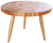 Masuta din lemn de tec MOSAIK 60cm