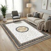 Covor camera antiderapant, 120x180 cm, model grecesc