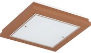 Argon 1872 - Plafonieră TABOR 4xE27/15W/230V 52x52 cm teracotă