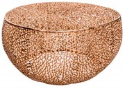 Masuta cu aspect deosebit Leaf 80cm, cupru