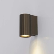 Aplica minimalista din aluminiu canelat Anna Wall 1 bronz