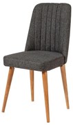 Scaun de sufragerie Stormi Anthracite and AtlanticPine