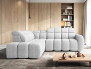 Canapea extensibila cu spatiu pentru depozitare, Falconn LT, Eltap (Culoare: Gri deschis / Sola 4)