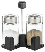 Set sărier Luigi Ferrero Rome FR-7902R, 100 ml, 3 bucăți, Suport, Oțel inoxidabil, Transparent/inox