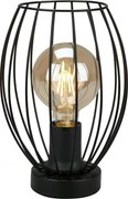 Lampă de masă 1xE27/25W/230V neagră