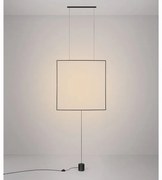 Lustra suspendata LED tip Lampadar L-80cm, DAHLIA NVL-9695501