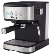 Espressor de cafea Оliver Voltz OV51171F, 1.2 L, 20 bar, 1100W, Disc crema, Negru/Inox