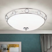 Plafoniera design modern OPALDESIGN 45cm, satin