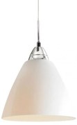 Pendul modern diam.20cm Read sticla alba 73163010NL