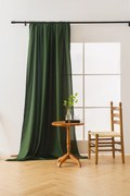 Draperie verde inchis OXFORD 140x250 cm Agatat: Inele metalice