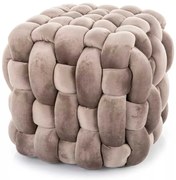 Taburet Vernier Velvet, bej