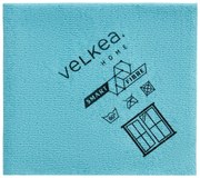 Laveta curatare geamuri, microfibra, Smart Fiber, 33 x 32 cm, Velkea