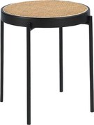 Masuta auxiliara rotunda design modern Rattan