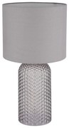 Lampă de masă Globo 21735G SOFIA 1xE27/60W/230V gri