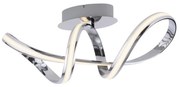 Lustră LED dimabilă aplicată Paul Neuhaus 8331-17 MELINDA LED/30W/230V crom