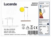 Lustră LED pe cablu dimabilă ALIN LED/26W/230V Rothfels