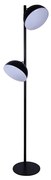 Lampadar LED CROWD 2xLED/10W/230V negru Klausen 147003