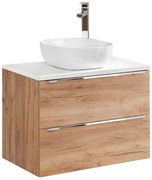 Masca cu 2 sertare Calatis Oak 80 cm