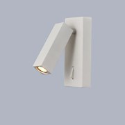 Aplica de perete cu reader LED, Tarifa alb MA-6070