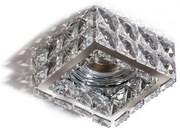 Spot incastrat tavan/plafon design decorativ ESTER SQUARE 2 CHROME