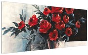 Tablou cu trandafiri (120x50 cm), în 40 de alte dimensiuni noi