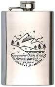 Sticlă de alcool Cadouri Bohemia - Peștii cheamă, 200 ml